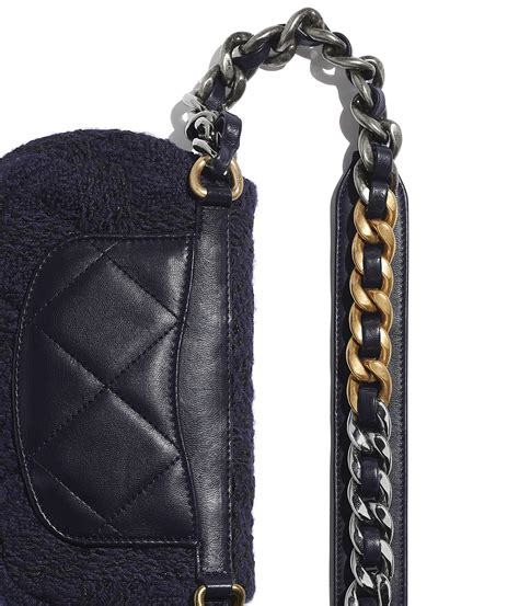 chanel waist bag blue|Chanel waist bag with pouch.